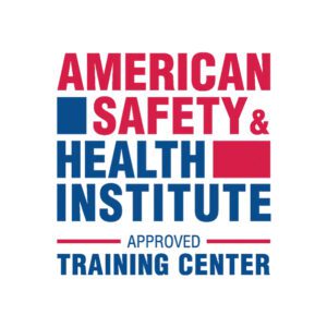 American Safety Health Institute Approved Training Center.