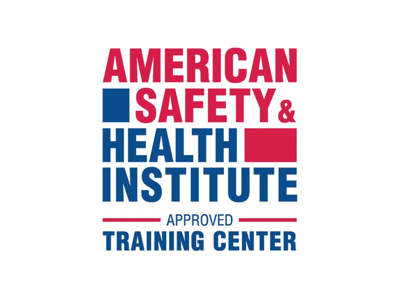 American Safety Health Institute Approved Training Center.